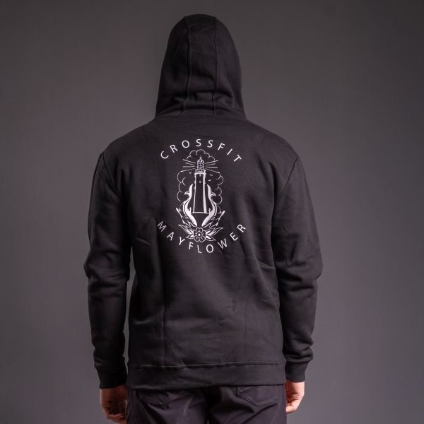 Mayflower Premium Hoodie Black - Image 2