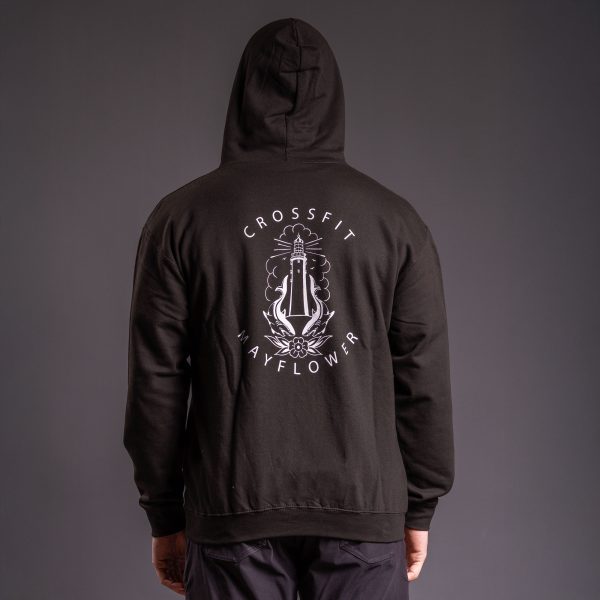 Mayflower Basic Hoodie Black - Image 2
