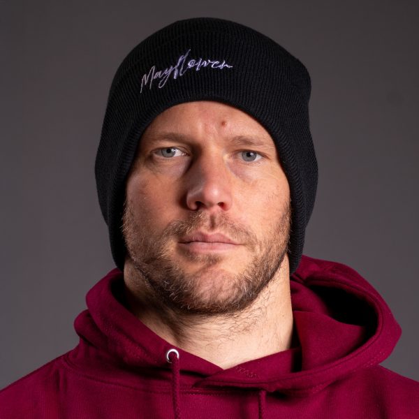 Mayflower Beanie Black - Image 2